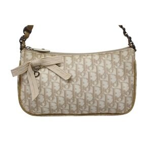 Dior One Shoulder Tan Bag Beige Hobo Romantic Brown Trotter Christian